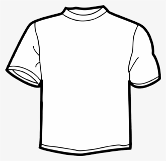 T Shirt Clipart Black And White, HD Png Download, Free Download