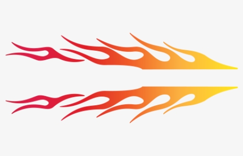 Pair Of Flames Red Orange Yellow, HD Png Download, Free Download