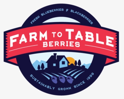 Farm To Table Berries Logo - Label, HD Png Download, Free Download