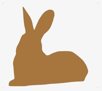 Silhouette Animaux 02 Clip Arts - Domestic Rabbit, HD Png Download, Free Download