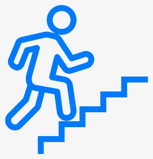 Staircase Vector Next Step - Stair Climbing Clipart, HD Png Download, Free Download