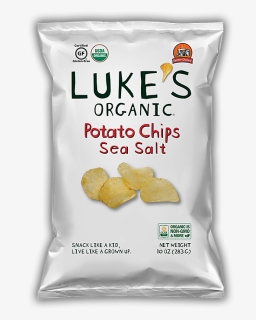 Potato Chips Sea Salt - Potato Chip, HD Png Download, Free Download