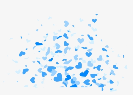 Blue Confetti Transparent Background Png - Vector Gift Box Png, Png Download, Free Download