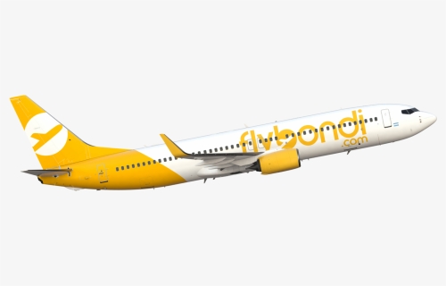 El Gobierno Autorizó A Volar A Una Empresa Que No Es - Avion Flybondi Png, Transparent Png, Free Download