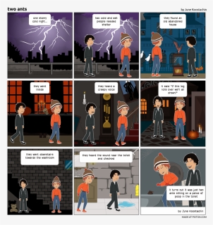 June Halloween Comic - Cartoon, HD Png Download, Free Download