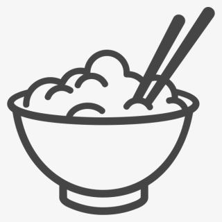 Bowl Of Rice Icon Clipart , Png Download - Poke Bowl Clipart Png, Transparent Png, Free Download