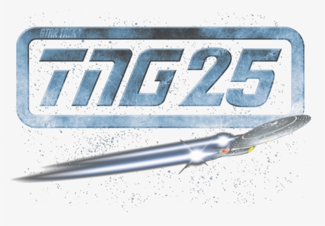 Star Trek Tng 25 Enterprise Men"s Regular Fit T-shirt - Military Aircraft, HD Png Download, Free Download