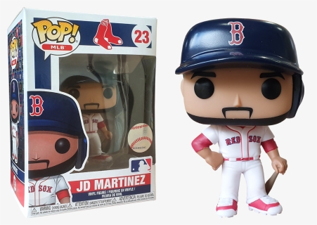 Mlb Baseball - J - D - Martinez Boston Red Sox Funko, HD Png Download, Free Download