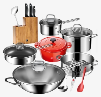 Germany Zwilling Wok Cookware Tool Kit Full Set Of - Stock Pot, HD Png Download, Free Download
