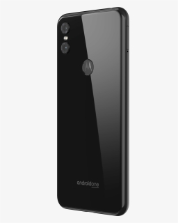 Motorola One Black Dyn Backside Right - Black Android That Look Like Iphone X, HD Png Download, Free Download