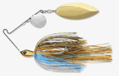 Terminator Stainless Pulse Skirt Spinnerbait Colorado - Bass Spinnerbaits, HD Png Download, Free Download