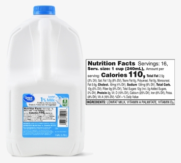 Great Value Milk, HD Png Download, Free Download