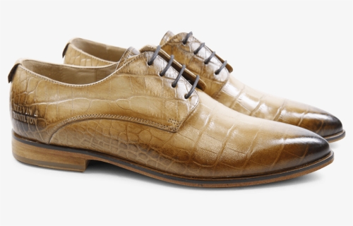 Derby Shoes Jessy 5 Baby Croco Sand Ls - Suede, HD Png Download, Free Download