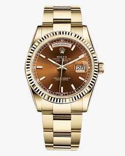 Rolex Day Date Gold Green, HD Png Download, Free Download