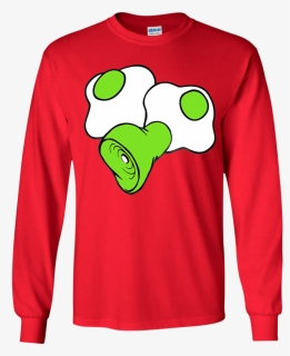 Green Eggs Youth Green Eggs And Ham Sweatshirt - T-shirt, HD Png Download, Free Download