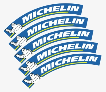 Michelin Tires Logo Png - Blue Michelin Tire Stickers, Transparent Png, Free Download