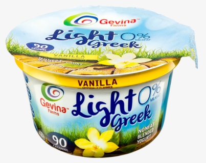 Greek Light Vanilla - Gevina Light Greek Yogurt, HD Png Download, Free Download