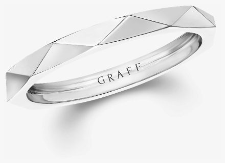 3mm Laurence Graff Signature Ring In White Gold - Graff Wedding Band, HD Png Download, Free Download