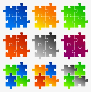 Jigsaw Puzzle Euclidean Vector Clip Art - Puzzle Vector Free, HD Png Download, Free Download