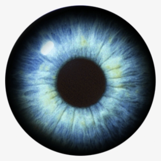 Blue Eyes Lense Png, Transparent Png, Free Download