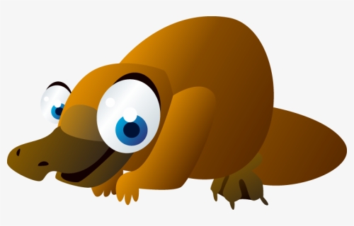 Transparent Brown Eye Clipart - Platypus, HD Png Download, Free Download