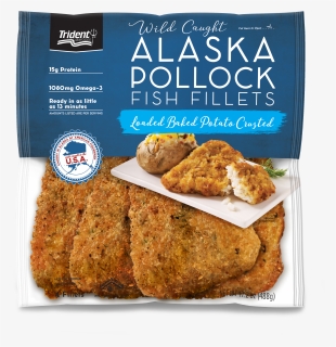 Trident Seafoods® Alaska Pollock Fish Fillets Loaded, HD Png Download, Free Download