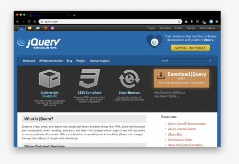 Jquery, HD Png Download, Free Download