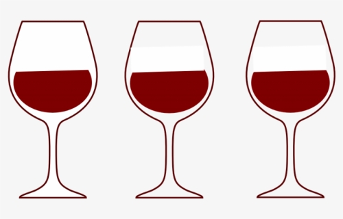 Red Wine Clip Art Wine Glasses Red Free Vector Graphic - Clipart Wine Glass, HD Png Download, Free Download