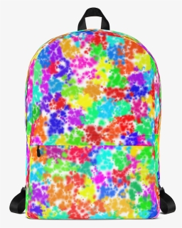 Color Splat Backpack, HD Png Download, Free Download