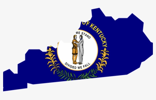 Kentucky Moves Closer To Legalizing Medical Marijuana - Kentucky Flag Map, HD Png Download, Free Download
