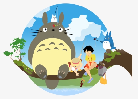 Totoro Png Hd - My Neighbor Totoro Png, Transparent Png, Free Download