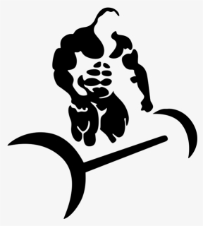 Powerlifting Png - Logo Bodybuilding Stickers For Bikes, Transparent Png, Free Download