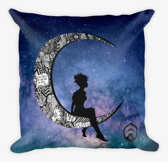 New Moon Pillow - Cushion, HD Png Download, Free Download
