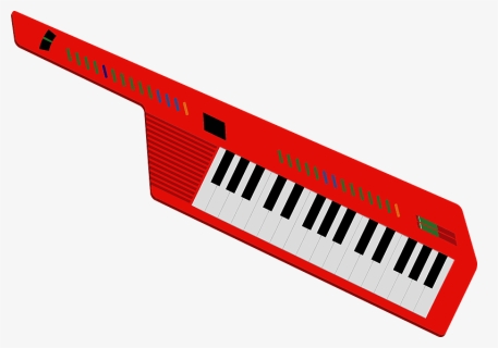 Keytar Musical Instrument Clipart - Keytar Png, Transparent Png, Free Download