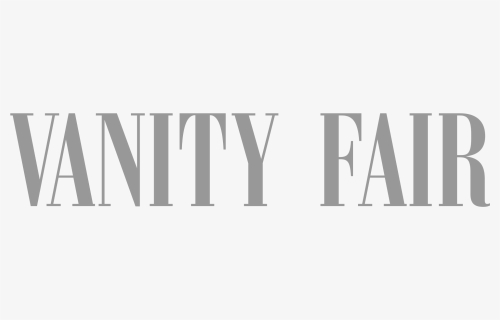 Vanity Fair Logo Png Gray, Transparent Png, Free Download