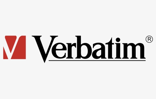 Verbatim Logo Png Transparent - Verbatim, Png Download, Free Download