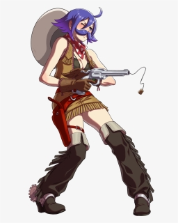 Loveheart Snk Heroines Costume Western - Snk Heroines Tag Team Frenzy Love, HD Png Download, Free Download