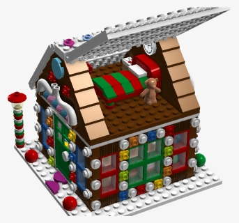 Lego Gingerbread Man House , Png Download - Construction Set Toy, Transparent Png, Free Download