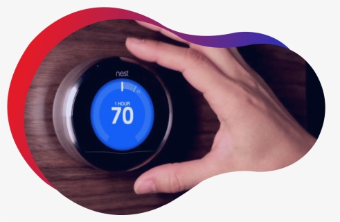 Nest Thermostat - Home Smart Thermostat, HD Png Download, Free Download