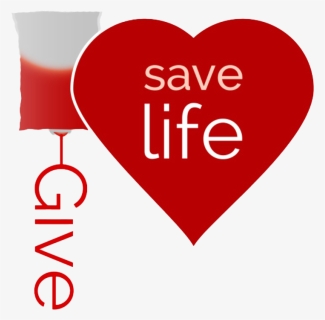 Donate Blood Save Lives Png Free Download - Save Life, Transparent Png, Free Download