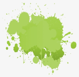 Green Color Splash - Tache De Peinture Png, Transparent Png, Free Download