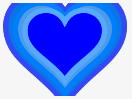 Shape Clipart Gambar - Blue Valentine Heart, HD Png Download, Free Download
