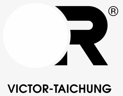 Victor Taichung Logo Black And White - Graphic Design, HD Png Download, Free Download