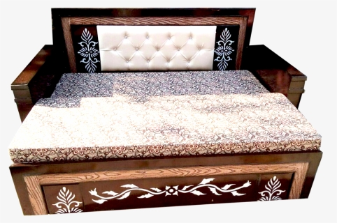 Wooden Sofa Png, Transparent Png, Free Download