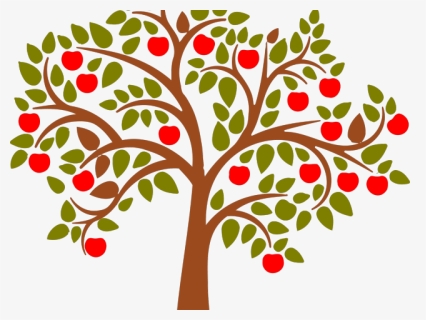 Transparent Onomatopoeia Clipart - Apple Tree Vector, HD Png Download, Free Download