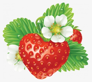 Free Download Of Strawberry Icon - Клубника Клипарт На Прозрачном Фоне, HD Png Download, Free Download