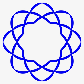 Blue Abstract Flower - Logo Soka Gakkai, HD Png Download, Free Download