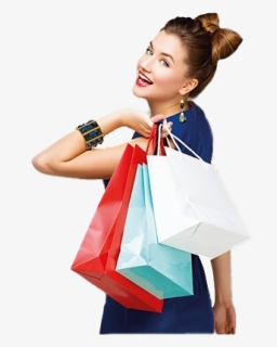 Fashon Shopping Png Clipart - Shopping Fashion Girl Png, Transparent Png, Free Download