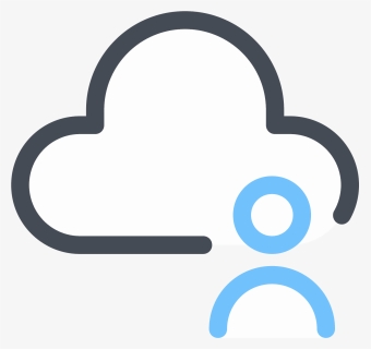 Cloud User Icon, HD Png Download, Free Download