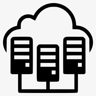 Cloud Computing - Free Cloud Server Clipart, HD Png Download, Free Download